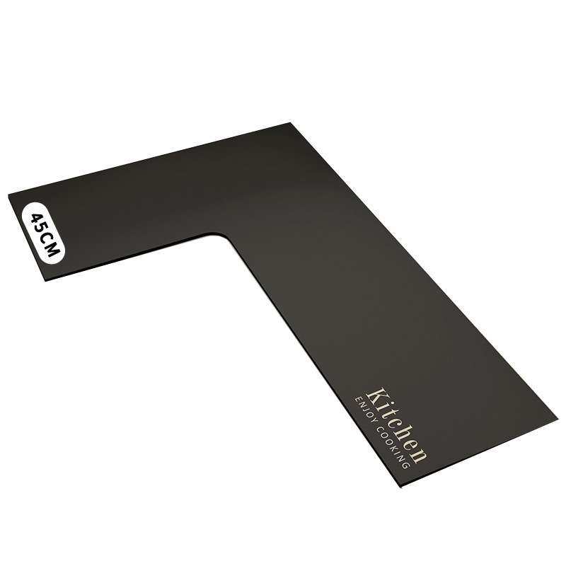 简约纯色厨房专用地垫拐角L型硅藻泥防滑吸水速干装饰易打理脚垫,淘宝优惠券,粉丝福利购,淘宝优惠卷
