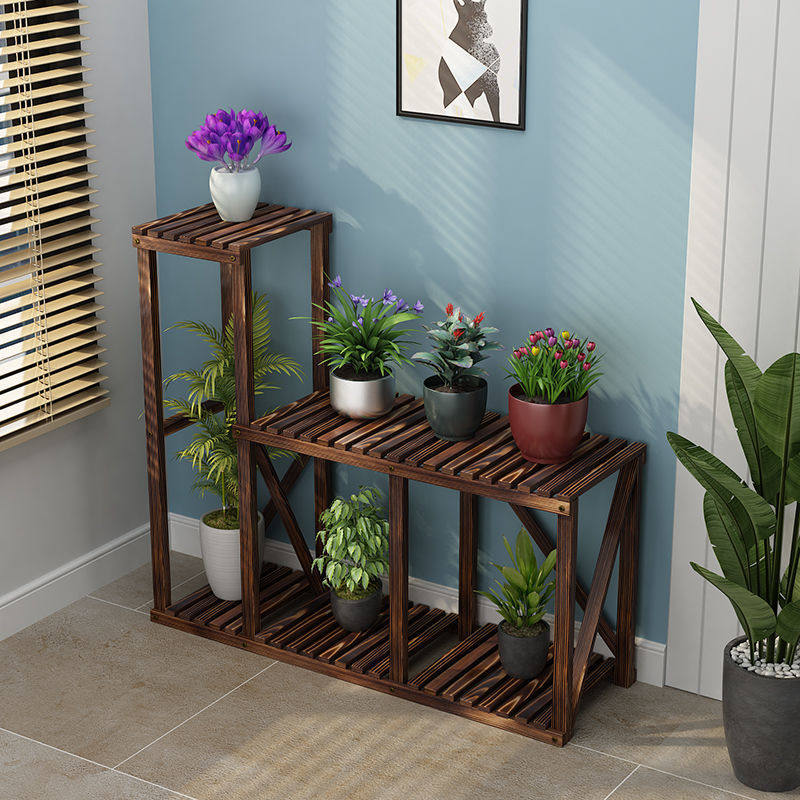 实木鱼缸架座架花架子落地鱼缸底座底柜多层新款加厚草缸海缸支架,淘宝优惠券,粉丝福利购,淘宝优惠卷