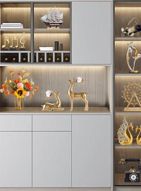 客厅酒柜新房子摆件现代轻奢高档家居装饰品电视柜高端大气上档次