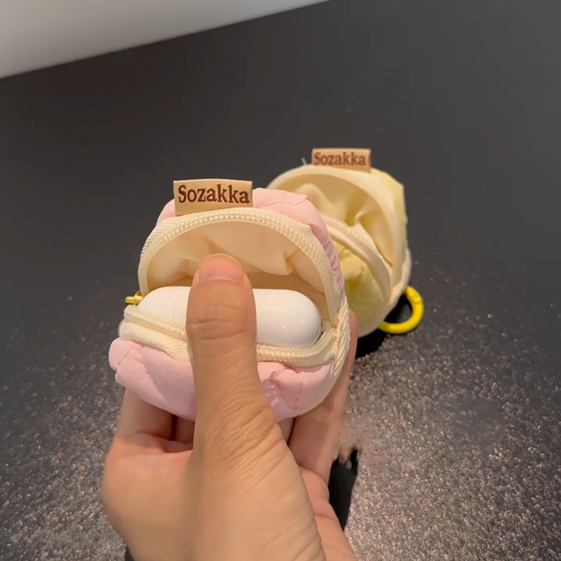 迷你零钱包可爱软绵绵包挂件耳机保护套适用airpods便携随身小包,淘宝优惠券,粉丝福利购,淘宝优惠卷