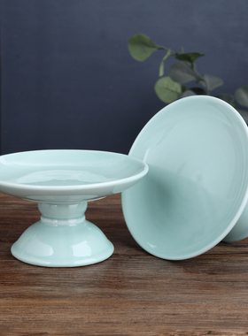 速发陶瓷供佛杯供水杯佛盘供奉观音莲花香炉家用果前花瓶佛具用品