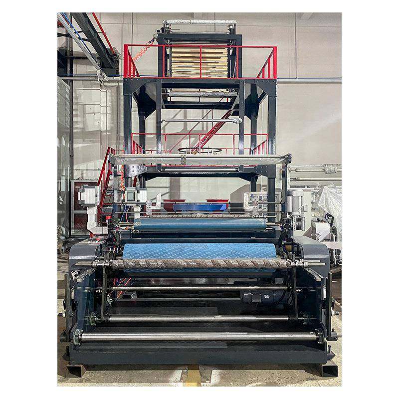 ABA两层共挤背心袋AB快递袋大棚膜农地膜自动收卷自动卸卷吹膜机,淘宝优惠券,粉丝福利购,淘宝优惠卷