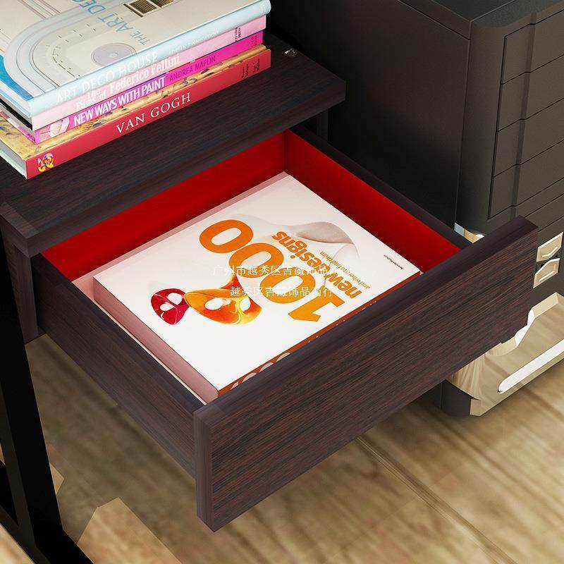 电脑桌台式用省简约学生卧室书桌书架组合一桌空间简家易TRN小体,淘宝优惠券,粉丝福利购,淘宝优惠卷