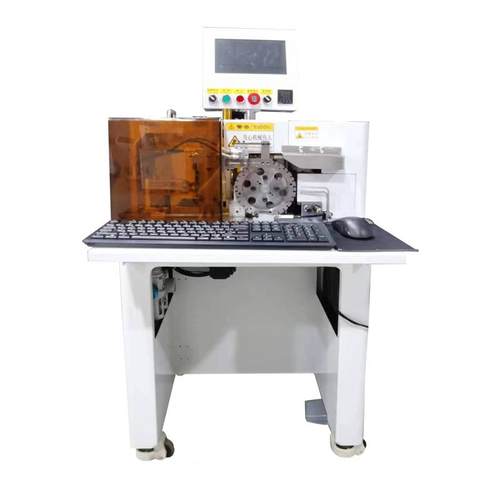 在线打码热热缩自动一体机线半自动多芯护套带自动切裁JCE穿缩管 - 图3