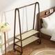 Clothes hanger floor-standing household bedroom at night put clothes by the bed artifact non-solid wood simple storage clothes rack