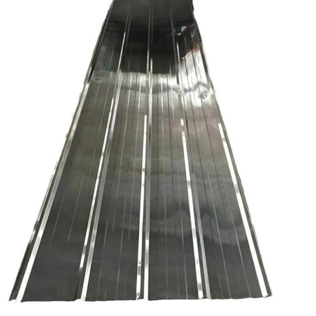 1060 antique aluminum tiles color-coated aluminum tiles pavilion decorative roof with dark gray 765 type ancient building corrugated aluminum plate