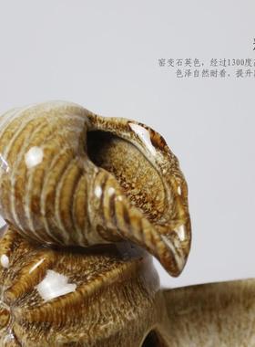 桌面陶瓷流水摆件家居客厅招财小喷泉办公室水景观中式创意水循环