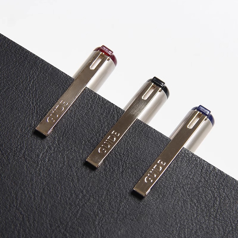 Signature pen bullet gel pen business water pen black red blue 0.5mm hand accounting pen office