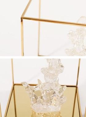 中式摆件透工艺树脂太湖MC-TY-49石软新装饰品创意家居明招财客厅