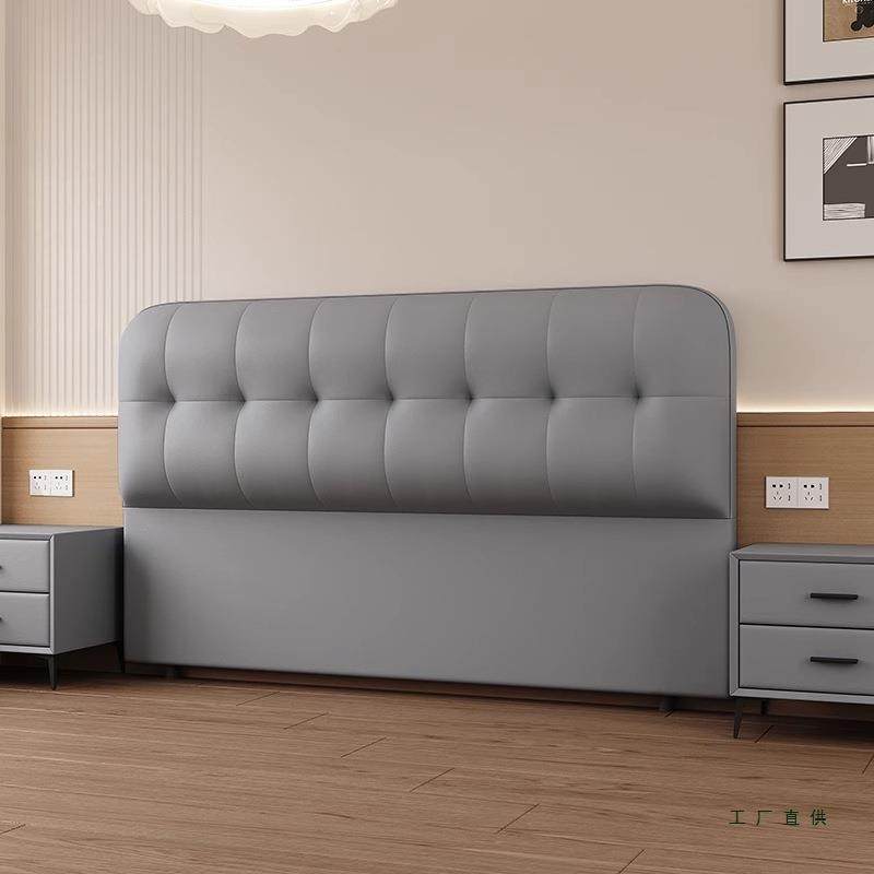 软包床头靠背板CGU轻奢简约床实木地一超薄头单买2体025新款可落,淘宝优惠券,粉丝福利购,淘宝优惠卷