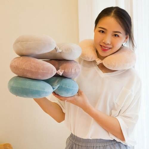 创意变形U型枕卡通公仔颈椎枕旅行飞机汽车护颈枕头便携护脖靠枕 - 图1