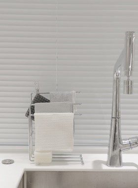 速发不日式巾房w锈钢金属毛厨架锅盖架