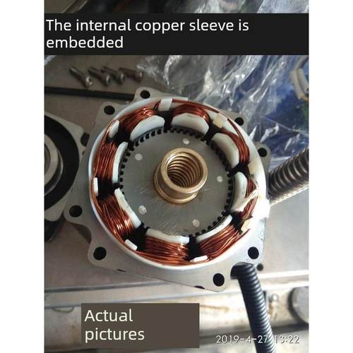 西素86直通式直线螺杆步进电机螺杆14 16mm气缸运动螺杆伸缩行走 - 图0