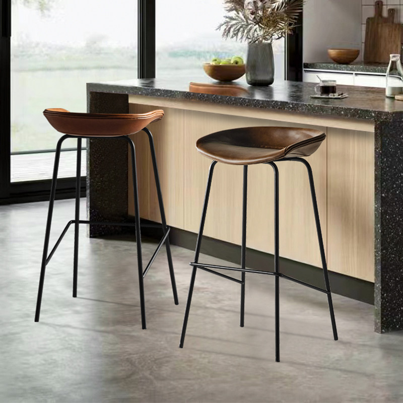 北欧塑料吧台凳吧台n椅子现代简约家用高脚吧椅大师设计轻奢前台,淘宝优惠券,粉丝福利购,淘宝优惠卷