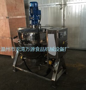 万源不锈钢电加热夹层锅天然气可倾式夹层锅蒸煮锅夹层蒸汽锅炒锅
