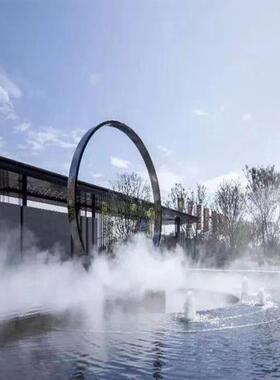 不锈钢海豚水景喷泉雕塑动物造型城市园林不锈钢造型铸铜雕塑摆件