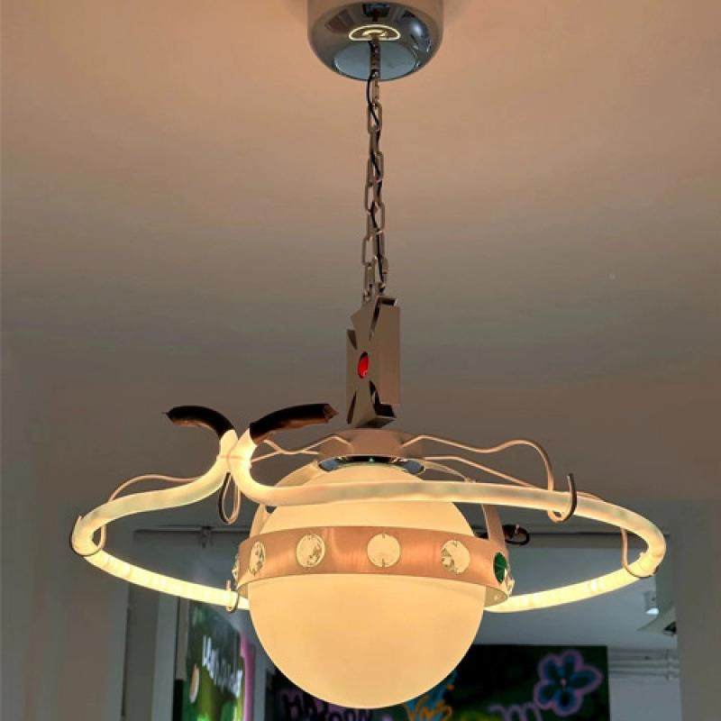 创意个吊餐台厅灯现代吧餐741桌饭厅卧室床头儿童房飞碟装性饰吊,淘宝优惠券,粉丝福利购,淘宝优惠卷