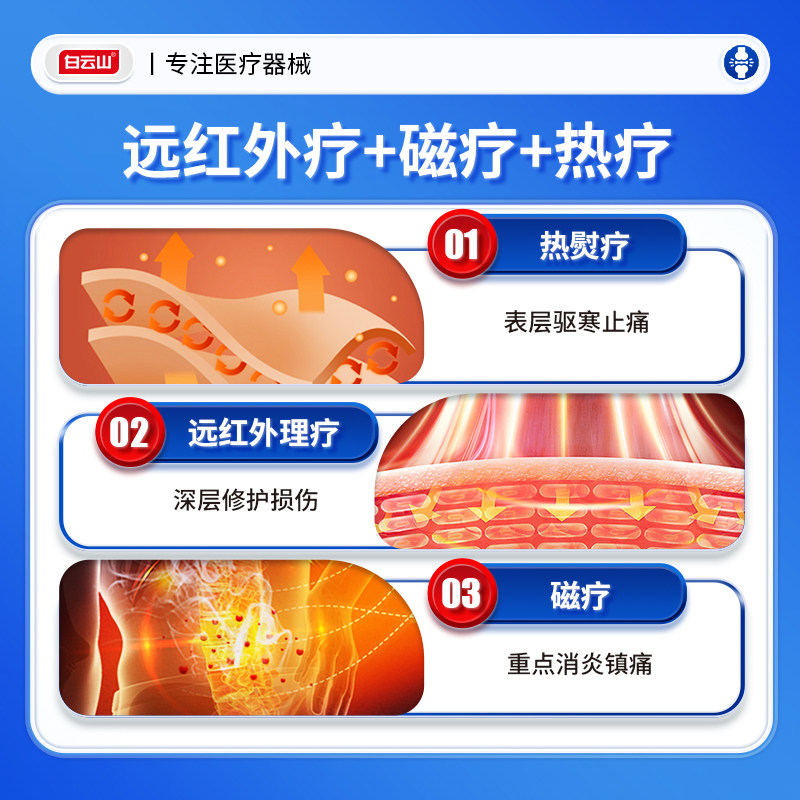 白云山远红外颈椎膏药贴富贵包肩颈酸肿热敷压迫脑供血不足头晕,淘宝优惠券,粉丝福利购,淘宝优惠卷