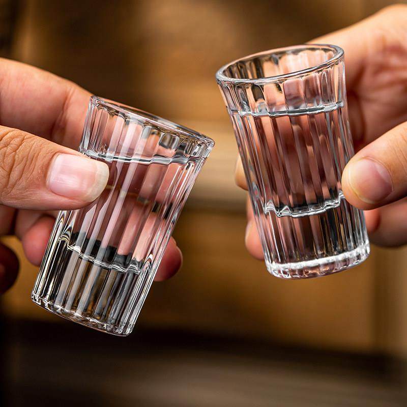 分酒器白酒杯高档套装家用一口小酒杯轻奢带刻度水晶玻璃酒具酒盅,淘宝优惠券,粉丝福利购,淘宝优惠卷