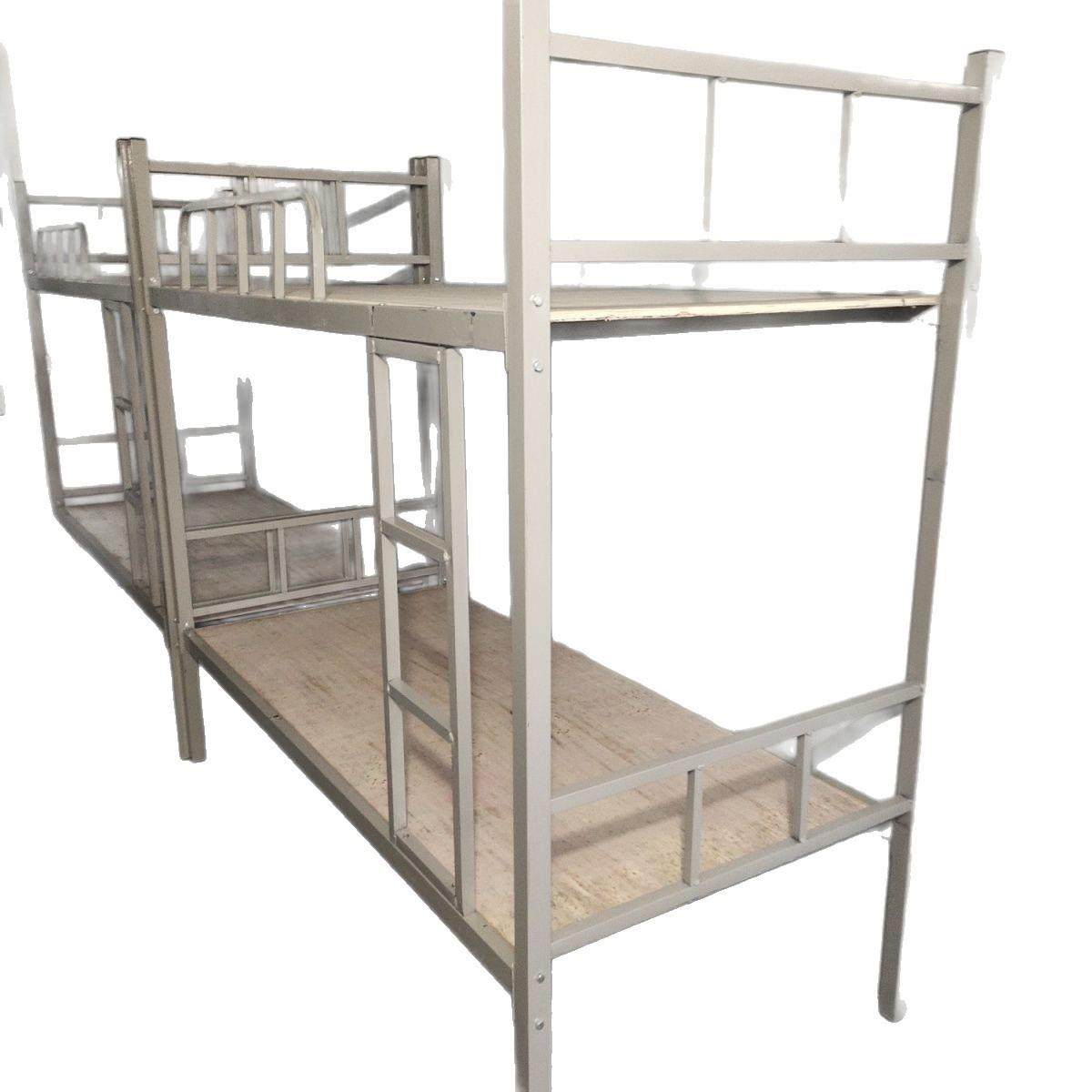 双层铁架工床上下铺床GUV二层床架子床上下公出租房学生地宿舍用,淘宝优惠券,粉丝福利购,淘宝优惠卷