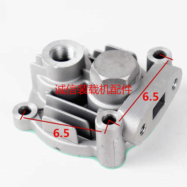 Loader forklift accessories engine air compressor air pump cylinder cover Weifang 4102 4105 Yunnei air pump cover