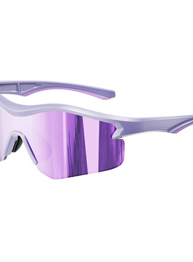 男女半框户外运动眼镜防风沙山地车骑行太阳镜TR90护目镜