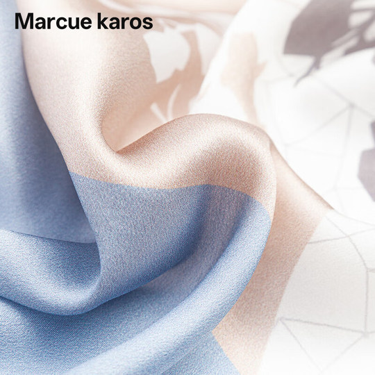 Silk scarf for women, light luxury, high-end, unique and beautiful mother style