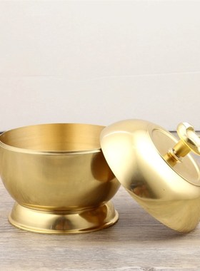 速发佛具梅花光家纯铜香粉盅罐八卦炉居香插香立香炉烧香薰线身炉