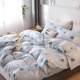 B0Z pure cotton single bed sheet cover 100% cotton twill soft fresh pastoral style single bedding single double bedding