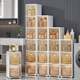 New light luxury bathroom storage cabinet flip-top multi-layer floor-standing sewing cabinet household storage large capacity