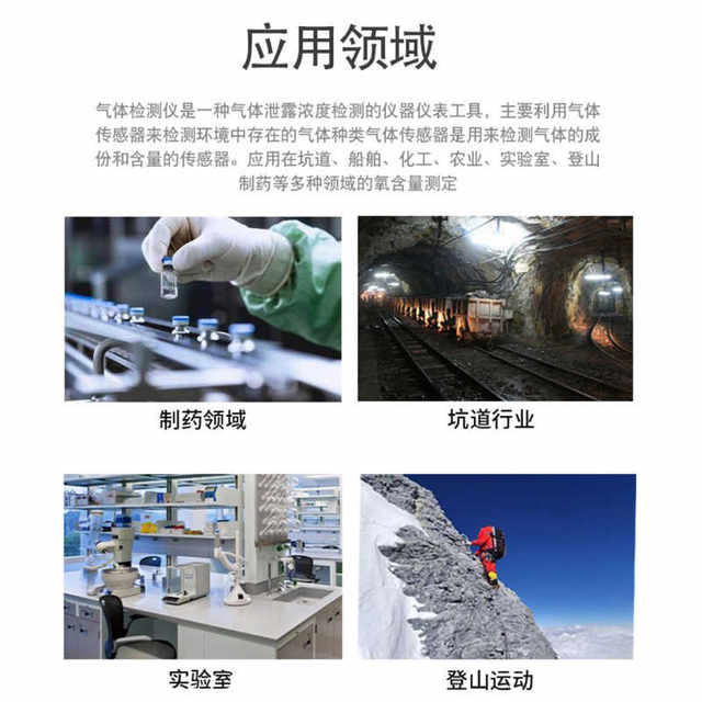 Xima AP388/AS8800T four-in-one formaldehyde alarm sulfur toxic and harmful gas gas detector