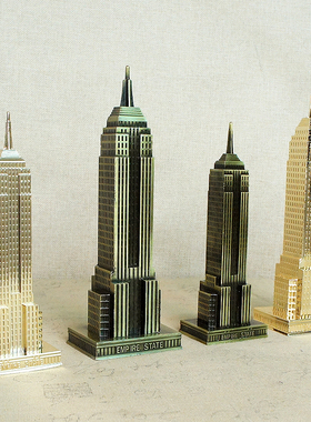 热销欧式教堂圣母院伦敦塔桥凯旋门伦敦巴黎群楼帝国大厦家居装饰