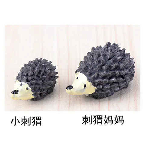 材料刺猬妈妈苔藓小刺猬摆件摆件微景观公仔DIY装饰和,淘宝优惠券,粉丝福利购,淘宝优惠卷