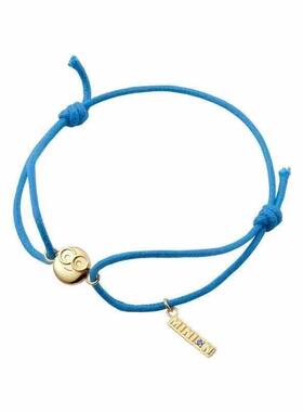 动漫卡通小黄人项链戒指手绳可爱二次元首饰套装手链指环锁骨链