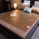 New sunflower ice vine mat thickened honeycomb breathable mesh washable ice silk mat sheets and fittings