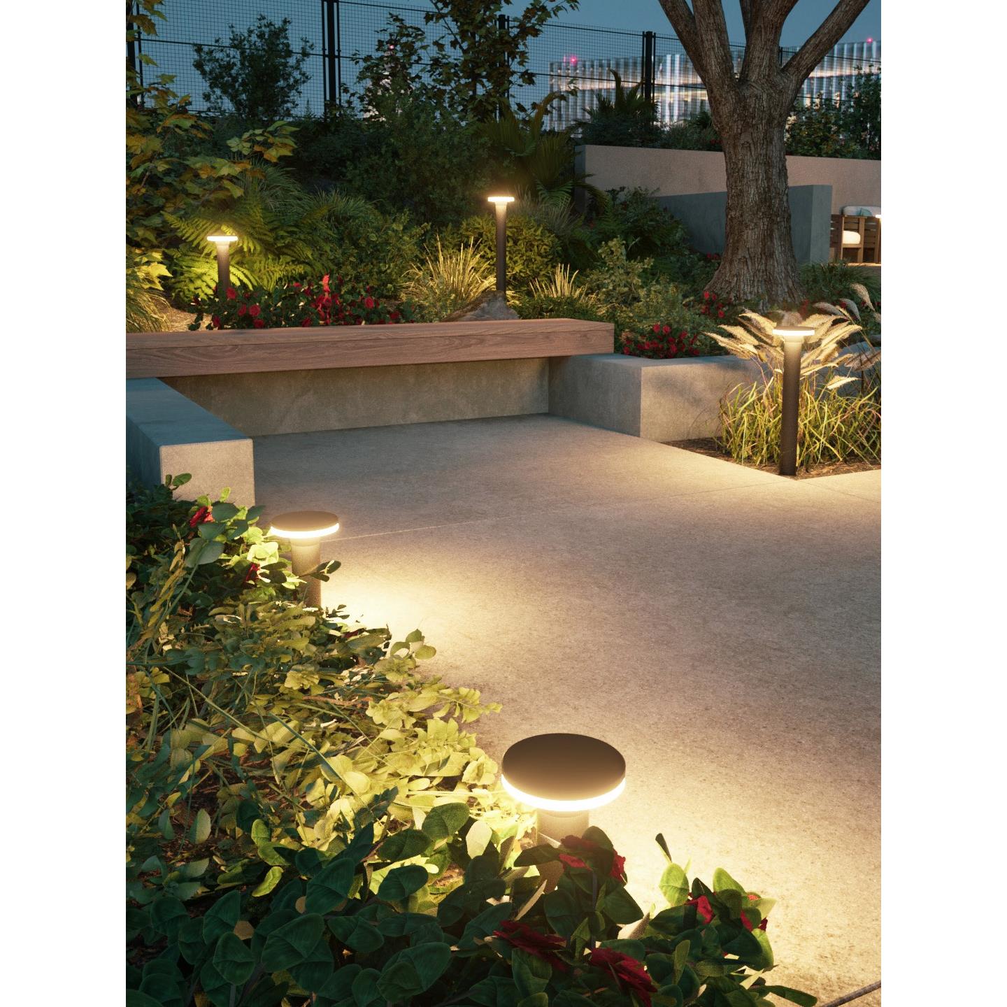 太阳能草坪灯户外防水室外景观庭院灯led接电小区别墅花园草地灯 - 图2