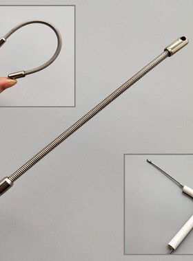 日本新款原厂weeber进口穿线器TWE弹簧电工暗装穿管器8个度弯头