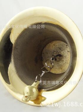 12寸大铜钟黄铜/大小号教堂钟学校钟挂钟广场寺庙道观铃铛庆典