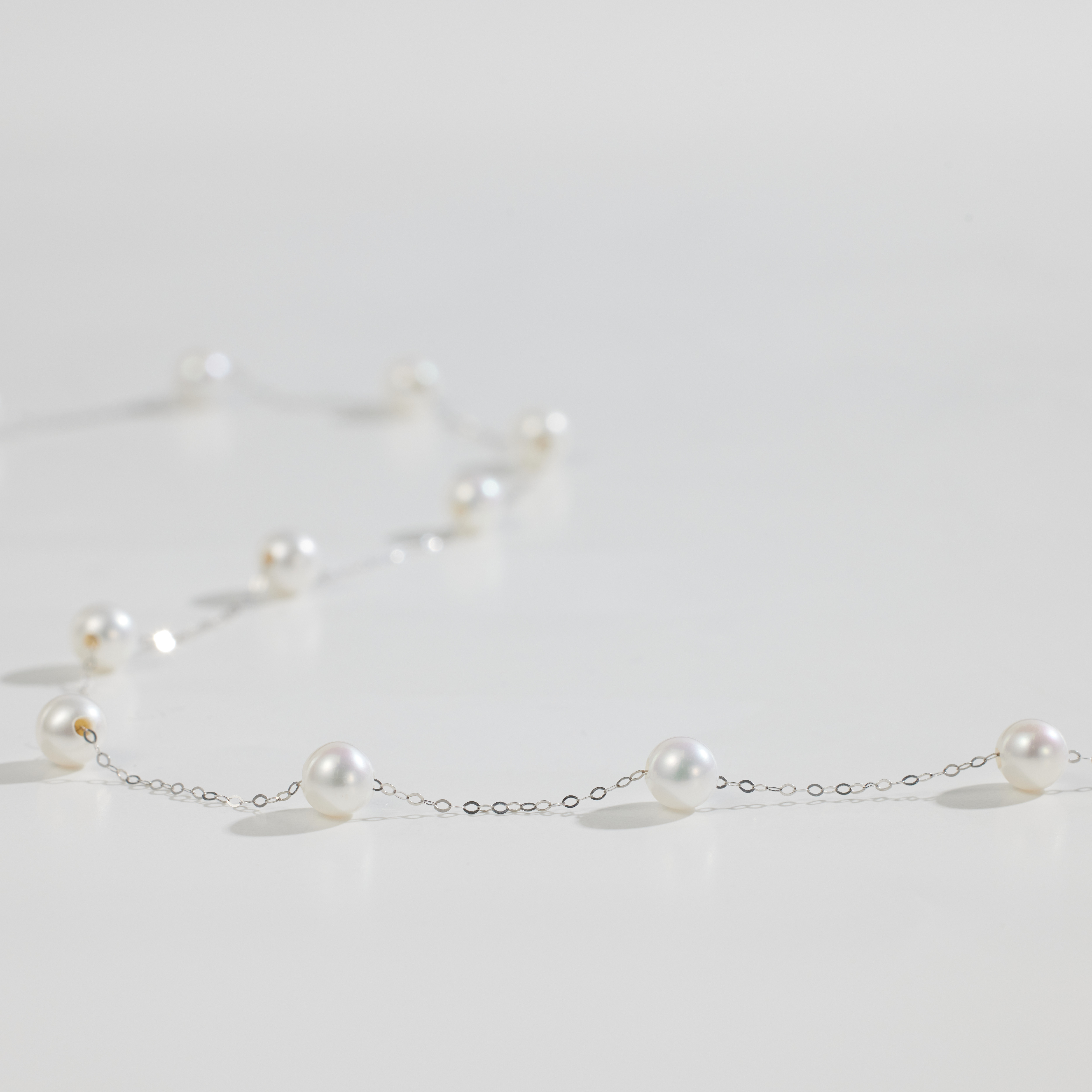 礼兰珠宝 铂金淡水珍珠仙女气质满天星项链送女友礼物闪闪珍珠,淘宝优惠券,粉丝福利购,淘宝优惠卷