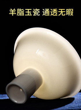 铜高脚贡碗供盘慧宝八吉祥碗八供水碗八宝碗敬茶家用摆件供果盘