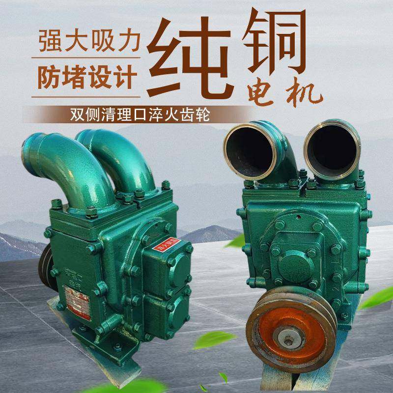 河道下水道小型吸污泵养殖场鸡鸭猪牛抽粪泵手推式电动淤泥清理机,淘宝优惠券,粉丝福利购,淘宝优惠卷