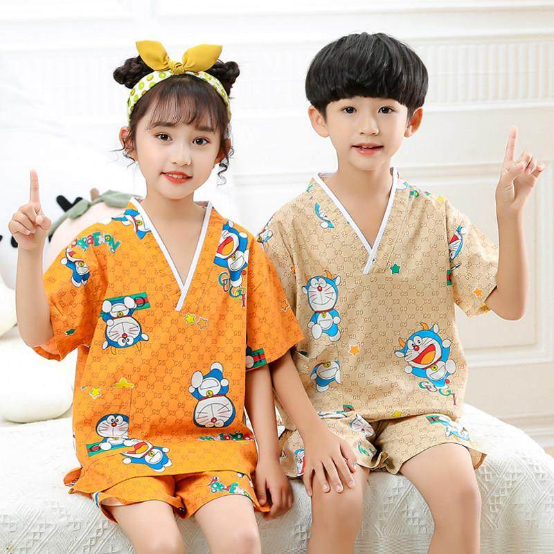 儿童汗蒸服宝宝浴服男童女童卡通可爱大童小童桑拿洗浴孩子睡衣,淘宝优惠券,粉丝福利购,淘宝优惠卷