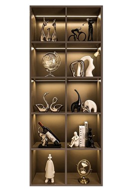 轻奢高档餐边柜摆m件酒柜装饰品客厅电视柜家居高级感工艺品