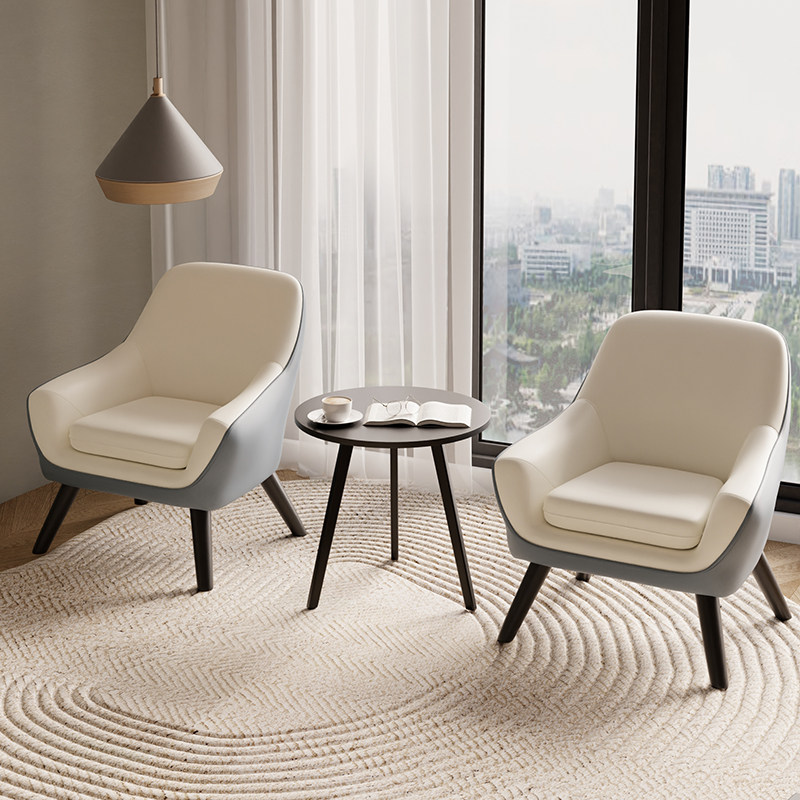 现代简约单人沙发椅阳台休闲椅子懒人沙发小户型卧室办公轻奢座椅,淘宝优惠券,粉丝福利购,淘宝优惠卷