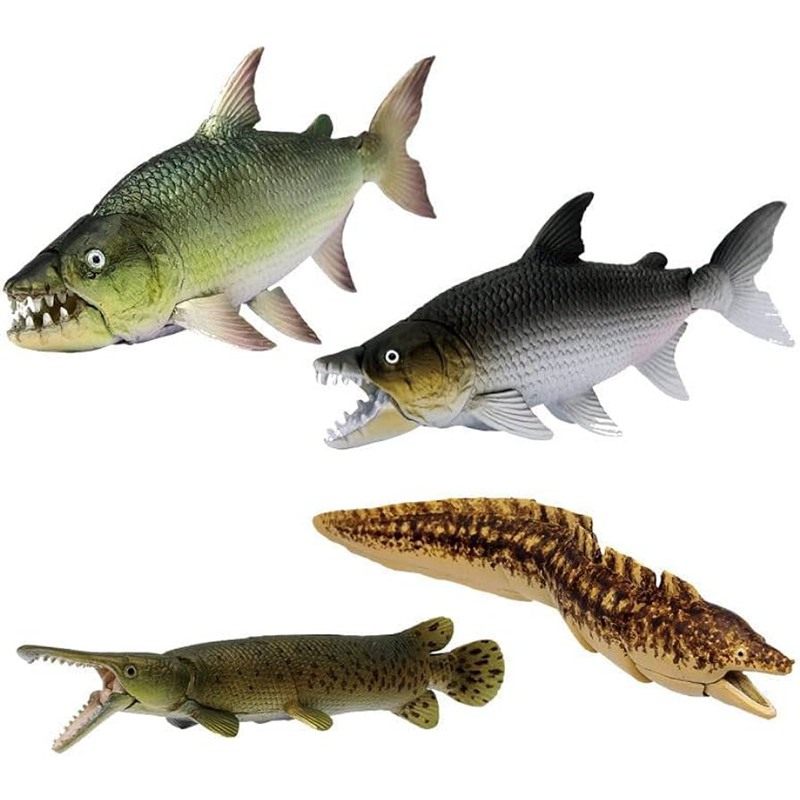 【木野日谷】预售 扭蛋迷你世界钓鱼大战可动怪鱼鳄雀鳝海鳗,淘宝优惠券,粉丝福利购,淘宝优惠卷