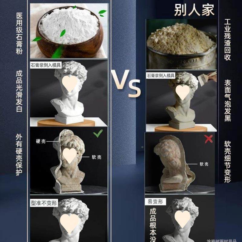 美石膏像大卫石膏像件术教TRZ维纳斯小卫海盗欧具美装饰摆品塑摆,淘宝优惠券,粉丝福利购,淘宝优惠卷