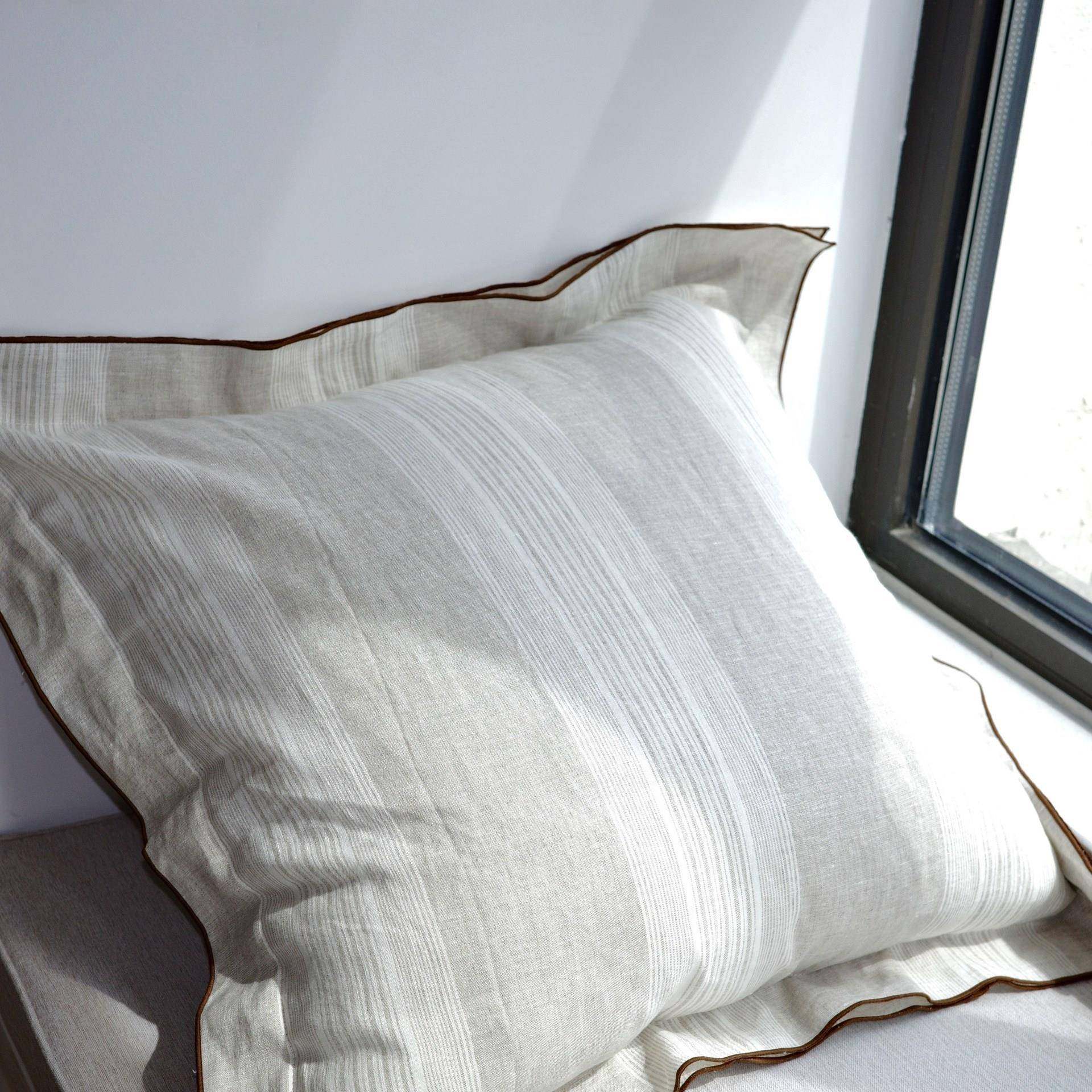 品国纯亚麻宽密拷边沙发床头抱枕靠垫靠枕新套不含54656656法芯海,淘宝优惠券,粉丝福利购,淘宝优惠卷