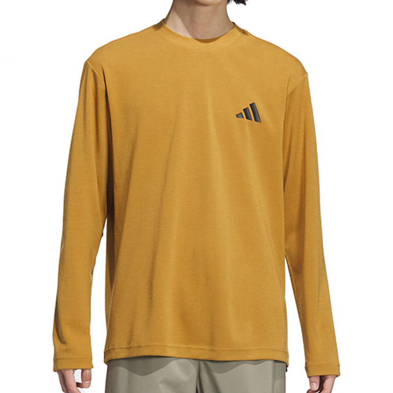 【自营】adidas阿迪达斯男子M TH LS TEE运动针织长T恤JY6945长袖 - 图3