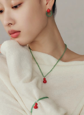 【直播】宝得意红色正葫芦东陵玉项链手链