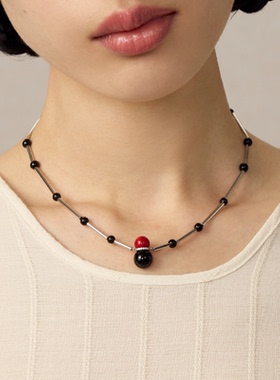 宝得意葫芦项链黑曜石混沌原创设计太极之美为一礼品信物